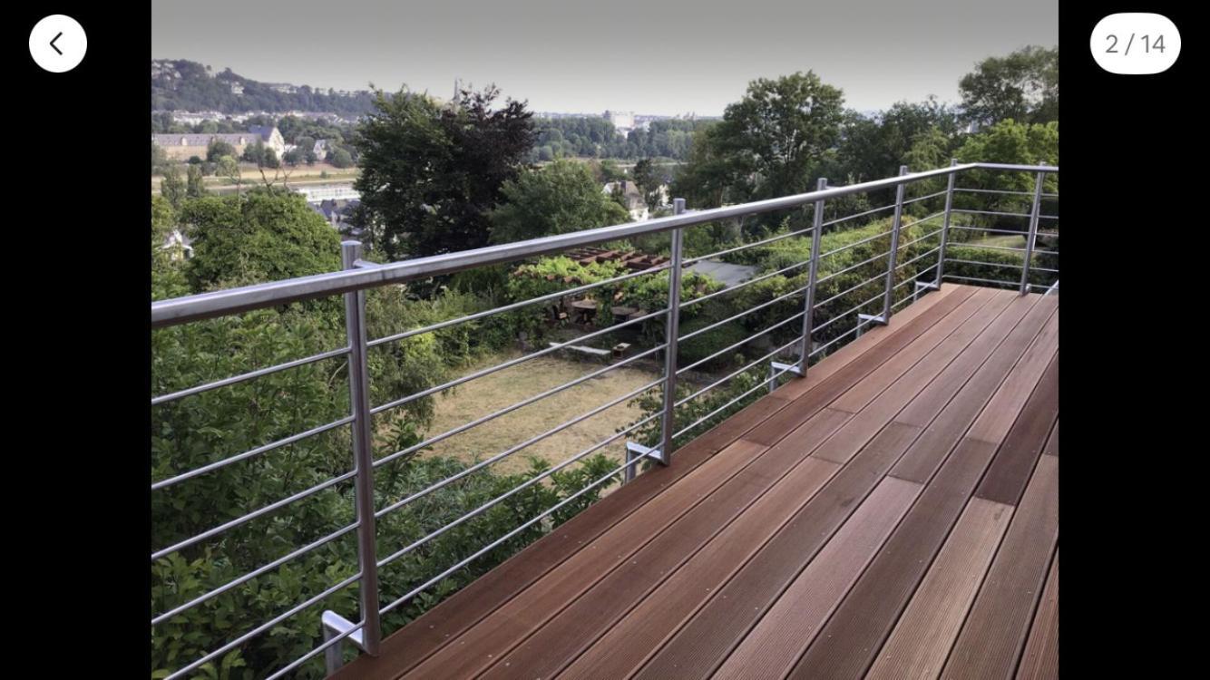 Aussichtszimmer Mit Modernem Glasbad Und Balkon Coblenza Exterior foto